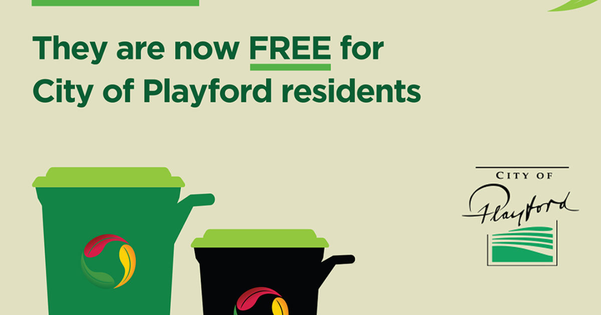Green bins roll out across Playford · City of Playford