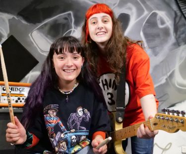 Juice box punk-pop vibes.