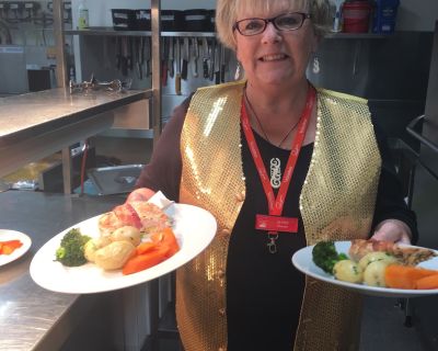 Glynis event volunteering