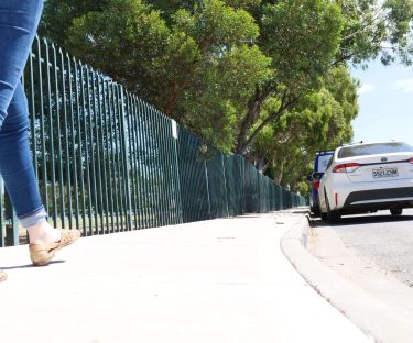 New footpath paving the way to school