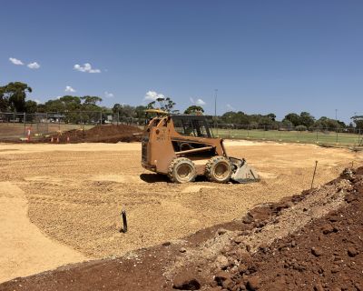 Eastern Carpark construction (5 Feb 2025)