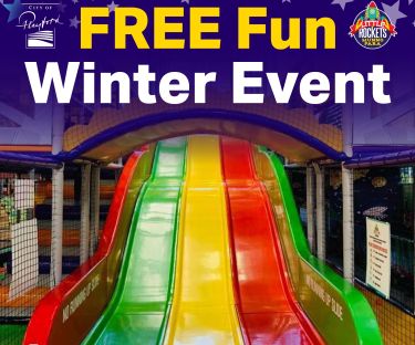 NEW DATE ADDED: Free family fun takes off at Little Rockets Play Café