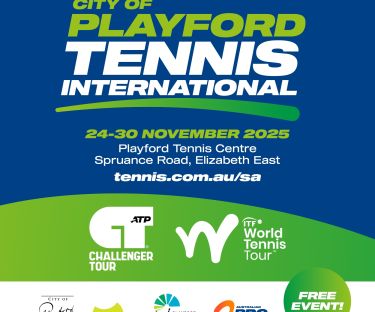 City of Playford Tennis International returns this November