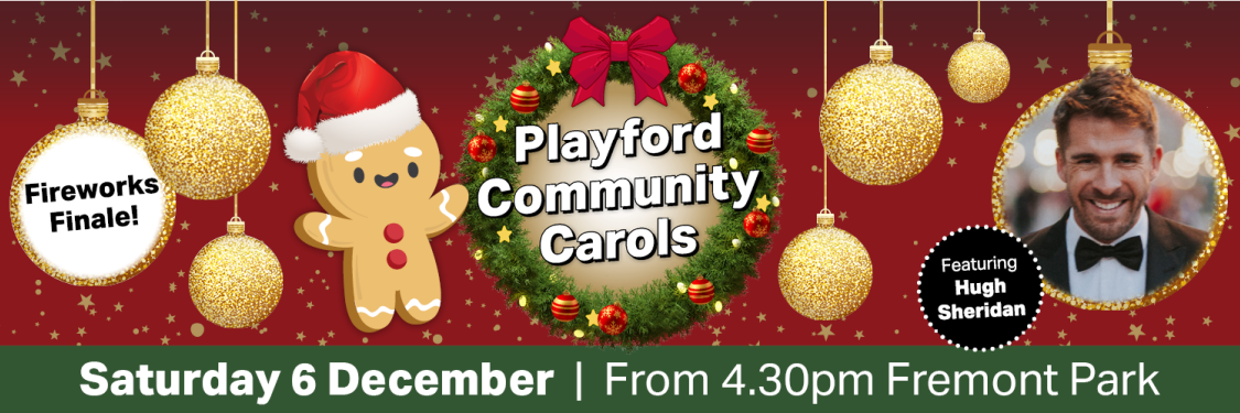 Community Carols 2025 Email Signature banner