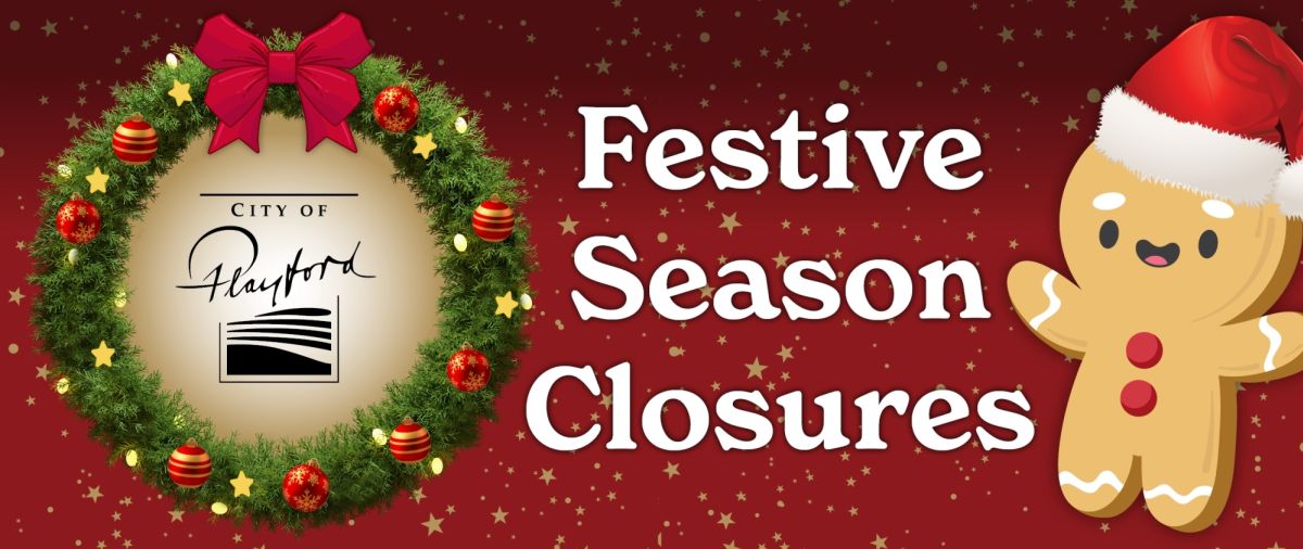 Christmas closures 2025 web banner