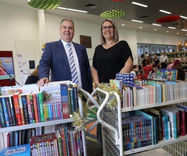Playford reaches 831 book donations for 2025!
