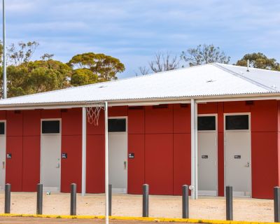 Netball and Football changerooms