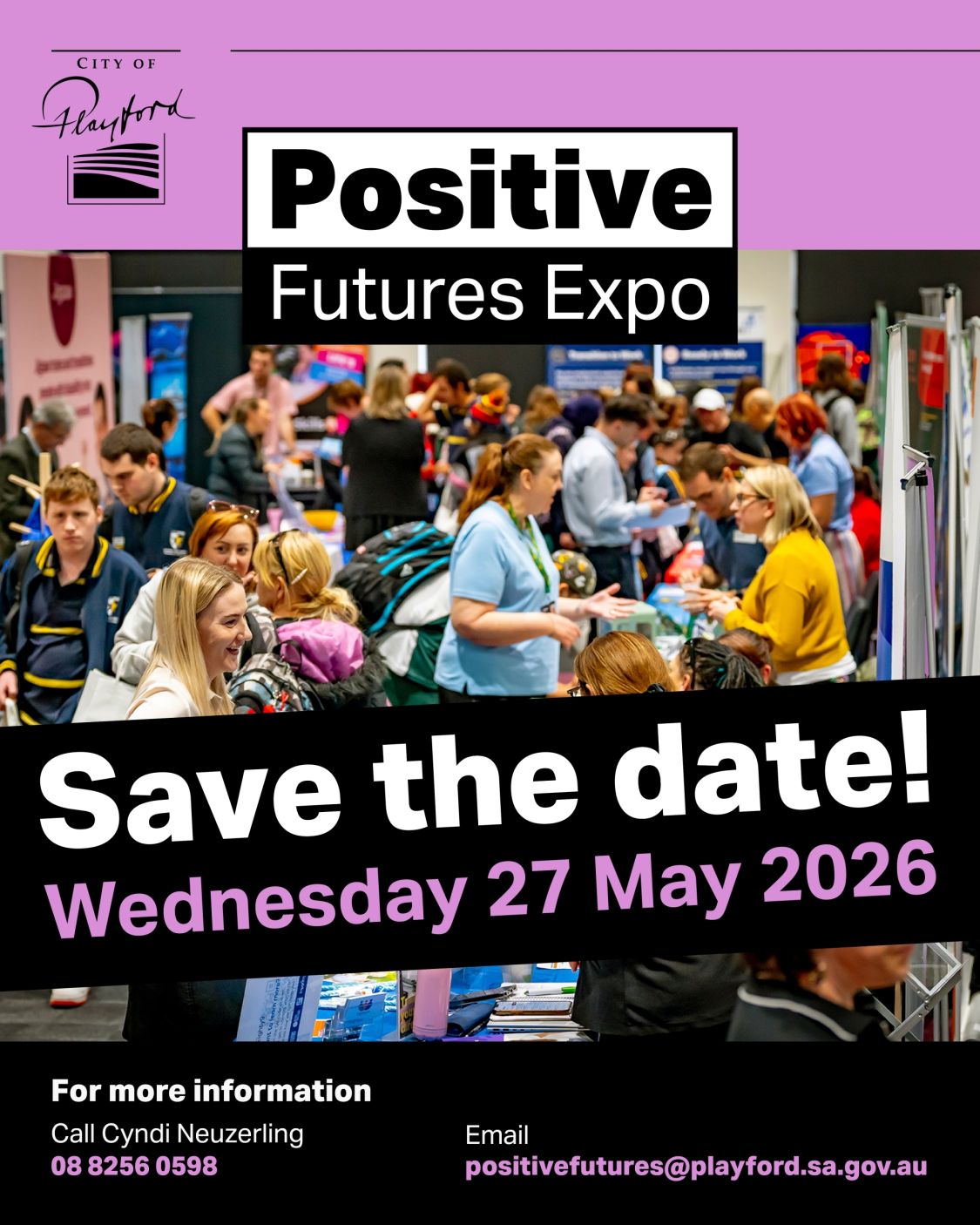 Positive Futures Expo 2026 SAVETHEDATE Socials Post
