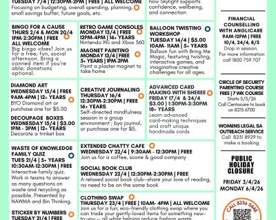 April workshops 2026 ercc