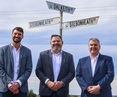 New roundabout makes travel safer through key intersection