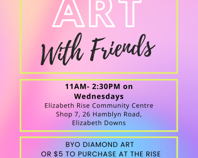 Diamond art with Friends ERCC 1