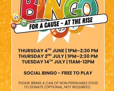Bingo for a cause 2026 updated 22 5