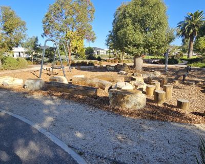 Miravale gravel and bench nature play 052026