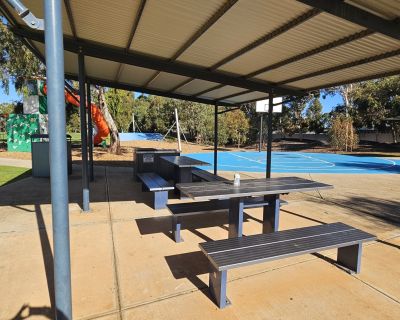 Anglevale sports centre BBQ tables 052026