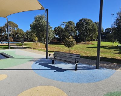 Anglevale sports centre bench and trampoline 052026