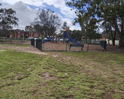 Dauntsey playground fenced 062026