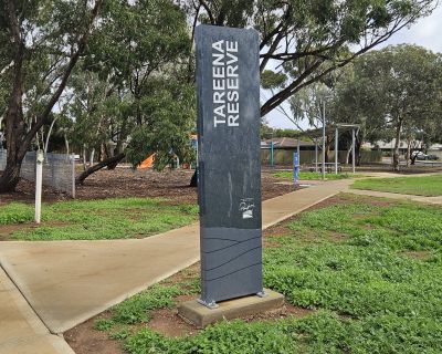 Tareena sign and path 062026