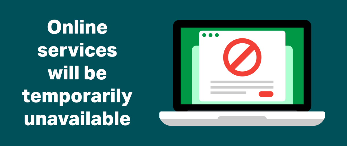 Online Services Unavailable 1200x506px Web banner