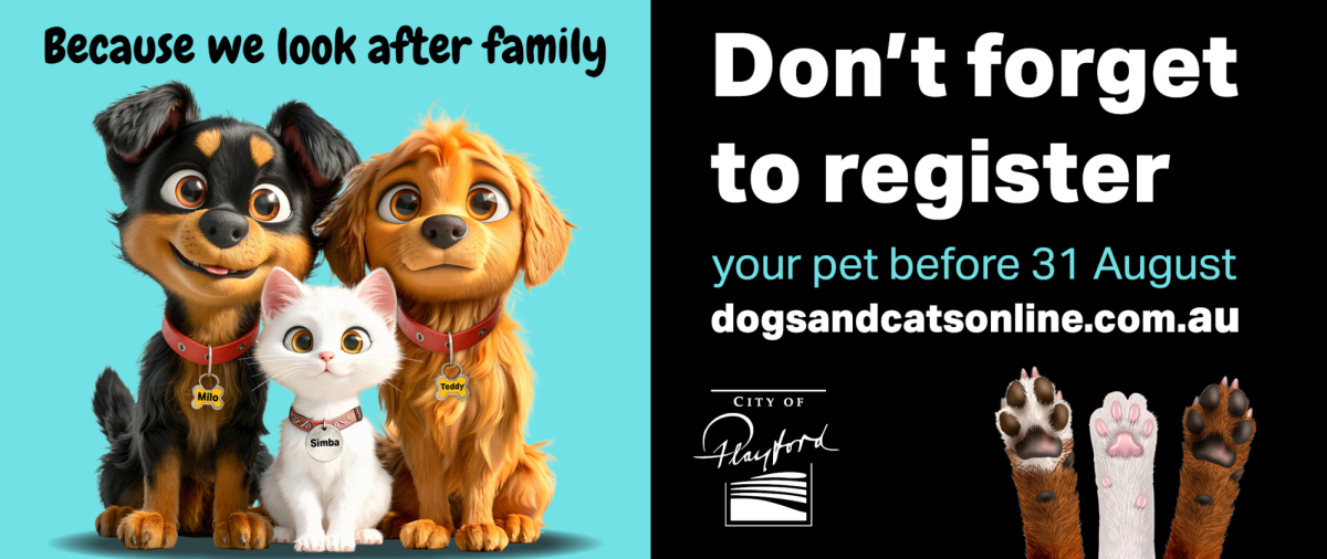 Pet registration 2026 1200x506px website banner