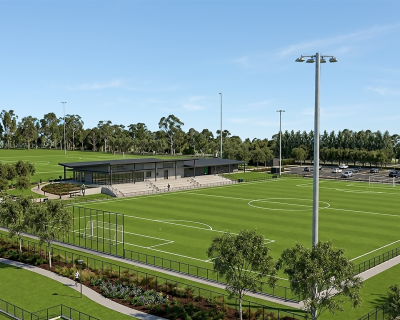 Munno Para Sportsground Aerial