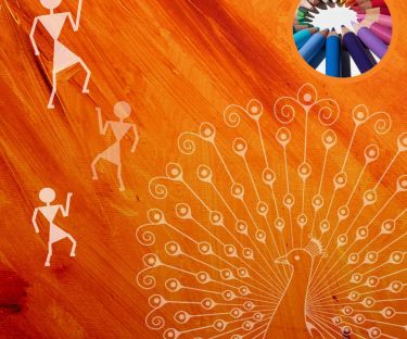 Adult Colouring-in Club Special Session: Indian Tribal Art with Himani