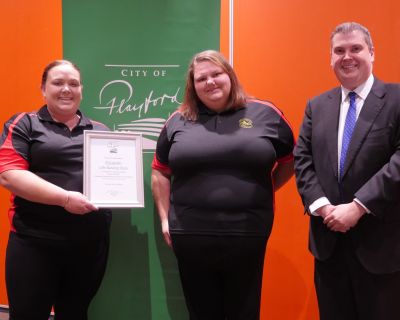 Grant recipient Elizabeth Life Saving Club